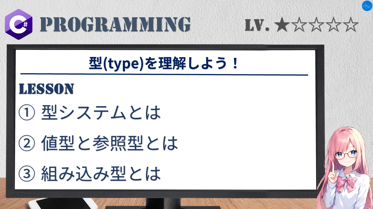 型(type)を理解しよう！