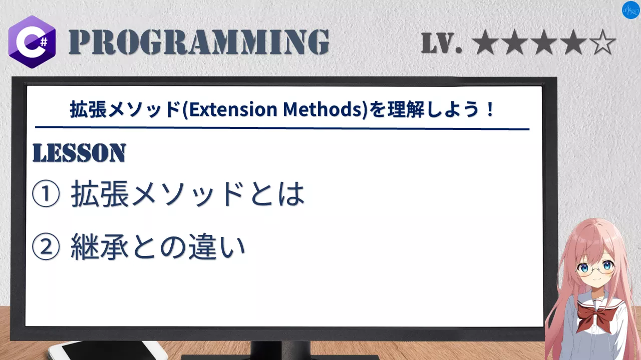 拡張メソッド(Extension Methods)を理解しよう！